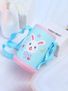 Cute Cartoon Printed Cup Sleeve, Cup Sleeve, Student Portable Cup Sleeve 1pc