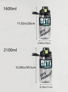 1 chai nước di động - xanh quân đội - Xem 10