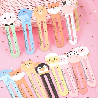 multibey 50 Stücke Cartoon Grafik, Lesezeichen , Kreativ Mehrzweck Seitenmarkierung für das Lesen von Schülern und Lehrern