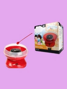 MAQUINA PARA HACER ALGODON DE AZUCAR ELECTRICA - Rosa - Ver 2