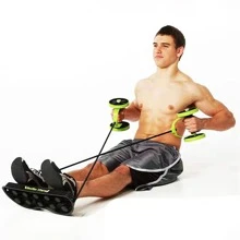 撞色PP多功能家用的腹部車輪適合女士和男士 - 彩色 - 查看 2