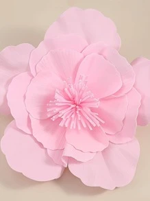 花朵裝飾服飾頭飾 - 粉色 - 查看 6