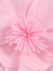 花朵裝飾服飾頭飾 - 粉色 - 查看 4