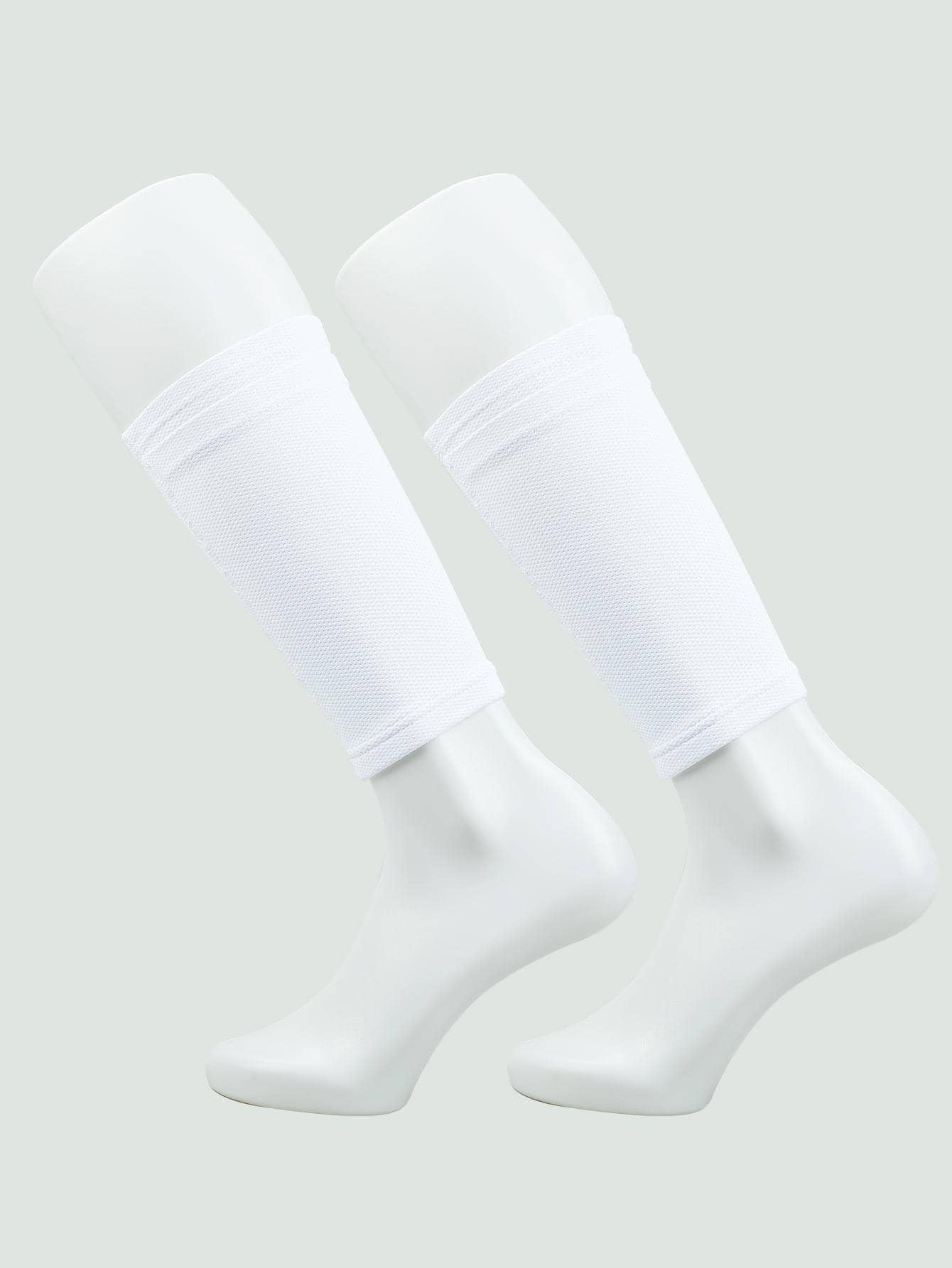 1雙透氣排汗腿套 - 白色 - 查看 1