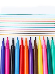 multibey Bộ 12 Bút Màu Nước, Bộ Bút Màu Nước Đa Năng Tối Giản Để Vẽ Tranh - Nhiều màu - Xem 3