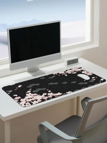 1 Tấm Lót Chuột Để Bàn Hoa Văn Sakura, Thảm Lót Chuột Đa Năng Sáng Tạo Cho Văn Phòng - Nhiều màu - Xem 1
