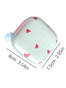 1 Túi Lưu Trữ Họa Tiết Trái Cây Dòng Dữ Liệu, Sạc Di Động Túi Bảo Quản Cho Gia Đình - Nhiều màu - Xem 5