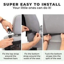 1 túi đựng đồ sau ghế ô tô đa năng - màu đen - Xem 5