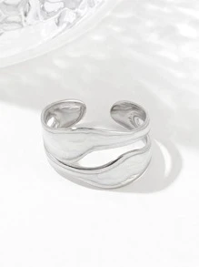 Anillo abierto minimalista
