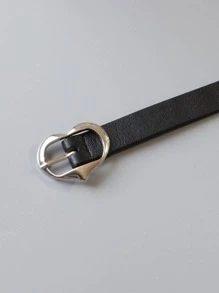 Thắt lưng khóa trái tim - màu đen - Xem 3