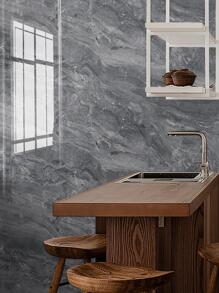 8 件大理石纹墙纸，加厚防水自粘装饰墙纸，用于家庭装饰，翻新贴纸撕掉墙板，墙纸，壁纸，春季装饰物品让您的家焕然一新，拉玛装饰贴纸