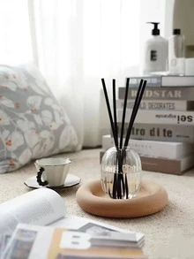 10pcs Solid Color Incense Stick, Black Portable Diffuser Stick For Household - Black - View 6