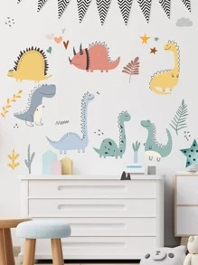 1 Mô Hình Khủng Long Decal Dán Tường, Nhựa PVC Nhiều Màu Sắc Dễ Thương Trang Trí Treo Tường Dán Trang Trí Nhà Cửa - Nhiều màu - Xem 3