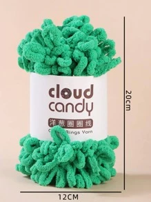1卷DIY編織線 - 綠色 - 查看 2