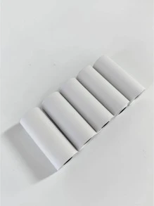 5pcs 57mm Width Thermal Paper - White - View 3