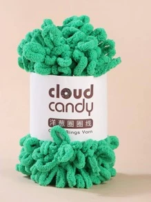 1卷DIY編織線 - 綠色 - 查看 3