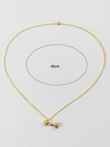 Nam Chuông hư Dây chuyền với sức hấp dẫn , Đối với Đồ trang sức Qủa tặng Và Buổi tiệc - Vàng - Xem 4