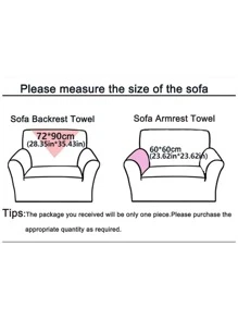 1入組花卉蕾絲沙發巾 - 白色 - 查看 3