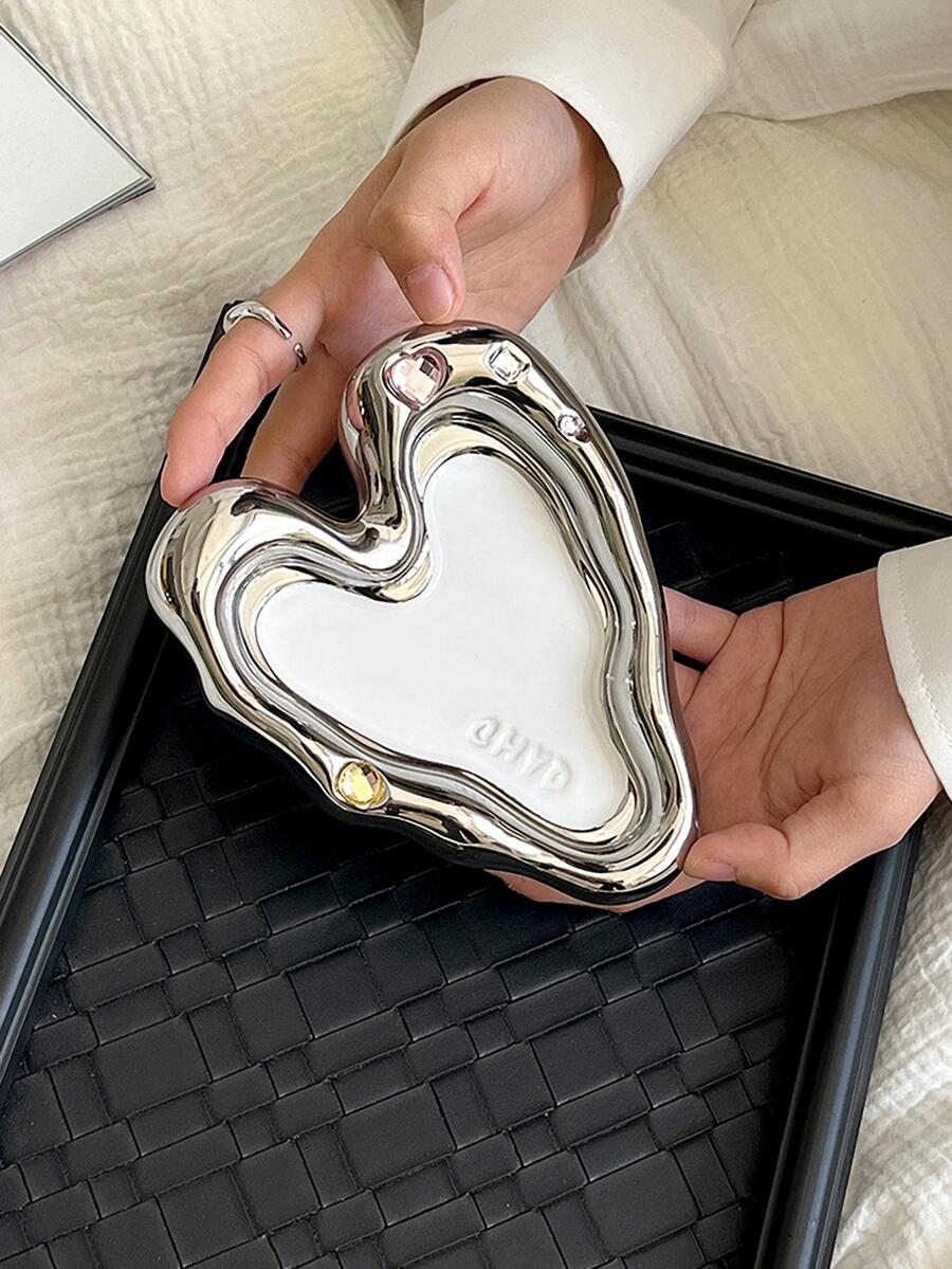 1pc Heart Design Jewelry Tray SHEIN USA