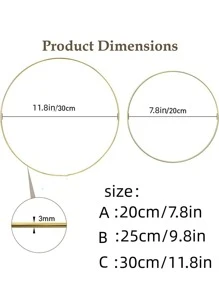 1入組圓球細節花園裝飾用品