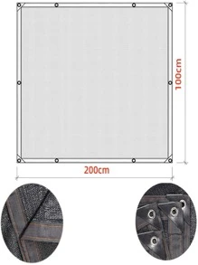 1pc Striped Pattern Gardening Shoulder Strap - Black - View 11