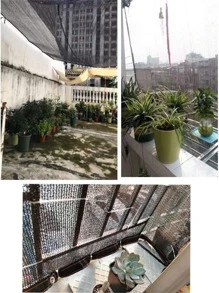 1pc Striped Pattern Gardening Shoulder Strap - Black - View 8