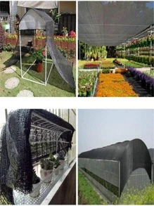 1pc Striped Pattern Gardening Shoulder Strap - Black - View 7