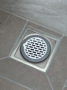 1入組雙色頭髮現代防異味地漏適用於家用的 - 白色 - 查看 5