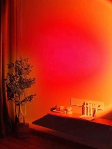 1 件日落灯，USB 供电，用于摄影的环境照明 - 粉色 - 查看 4