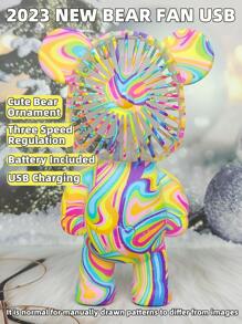 Decoración dibujos animados en 3D con diseño de animal - Amarillo - Ver 2