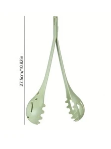 1pc Multifunction Egg Whisk, Nordic Plastic Plain Color Egg Beater For Kitchen - Green - View 4