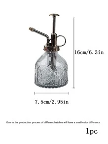 1入組透明玻璃噴壺老式花園用噴壺 - 查看 4