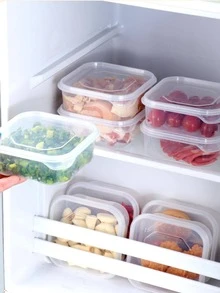 hộp bảo quản thực phẩm trong suốt - Trong sáng - Xem 2