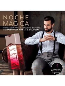 Perfume For Men Noche Magica By Chantal 100ml / Fragrance For Men - 紅色 - 查看 1