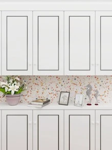 1卷水磨石圖案廚房貼紙 - 彩色 - 查看 4