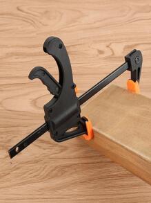 1 PC 4 Inch Gỗ Làm Việc F Dụng Cụ Kẹp Đơn Giản Bằng Nhựa Tự Làm Bằng Tay Công Cụ Cờ Lê Cho Hộ Gia Đình - Vàng - Xem 1