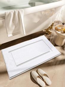 DAJIANG 1 Thảm trải sàn nhà tắm trơn màu, thảm trải sàn, thảm trải cửa, thảm trải sàn ngoài trời, thảm chùi chân, phụ kiện phòng tắm, trang trí lối vào trường học, trang trí mùa thu - trắng - Xem 4