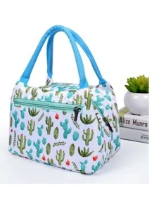Lonchera Bolsa Termica Aislamiento Frio Y Calor - Blanco - Ver 2