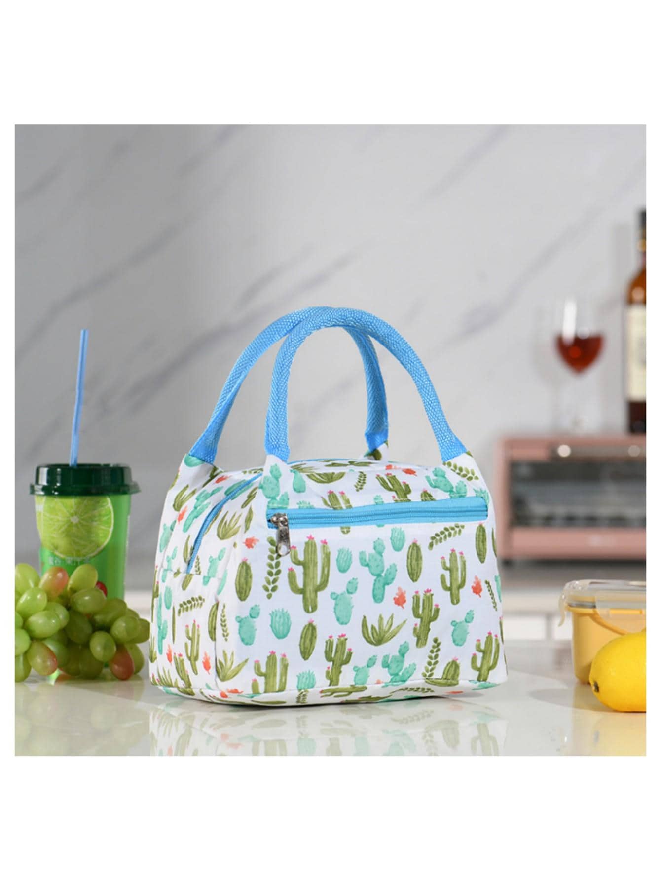 Lonchera Bolsa Termica Aislamiento Frio Y Calor - Blanco - Ver 1