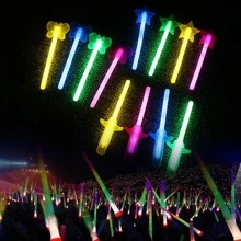 Dream Glow 180pcs Glow Sticks Light Stick Children's Toys Color Luminous DIY Light Stick Bracelet Concert Party Atmosphere Decoration Props Gift Box - Multicolor - View 5