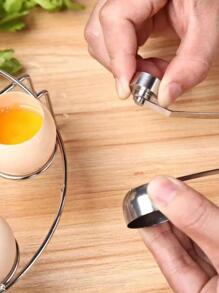 1入組不銹鋼開蛋器 - 銀色 - 查看 4