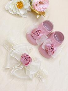 兒童襪子 - 粉色 - 查看 2