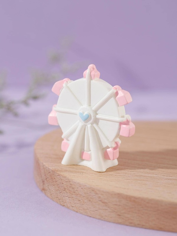1pc Ferris Wheel Design Decoration Craft, Modern Plastic Decoration Object For Home, Party