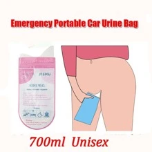 便携式紧急小便器/尿袋 - 粉色 - 查看 7