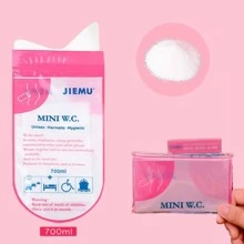 便携式紧急小便器/尿袋 - 粉色 - 查看 1