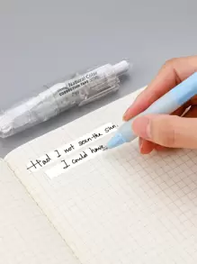 1pc Letter Graphic Correction Tape, Simple Multi-purpose Whiteout Correction Tape For Office, School
