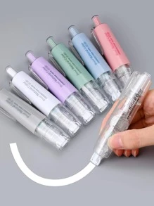 1pc Letter Graphic Correction Tape, Simple Multi-purpose Whiteout Correction Tape For Office, School