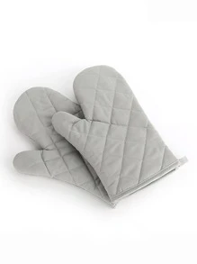 2入組素色隔熱手套