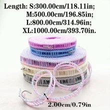 1入組隨機色編織繩防風晾衣繩 - 彩色 - 查看 4