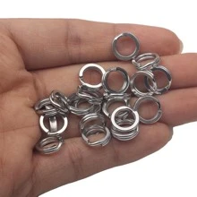 Rompin 50pcs Stainless Steel Fishing Hook